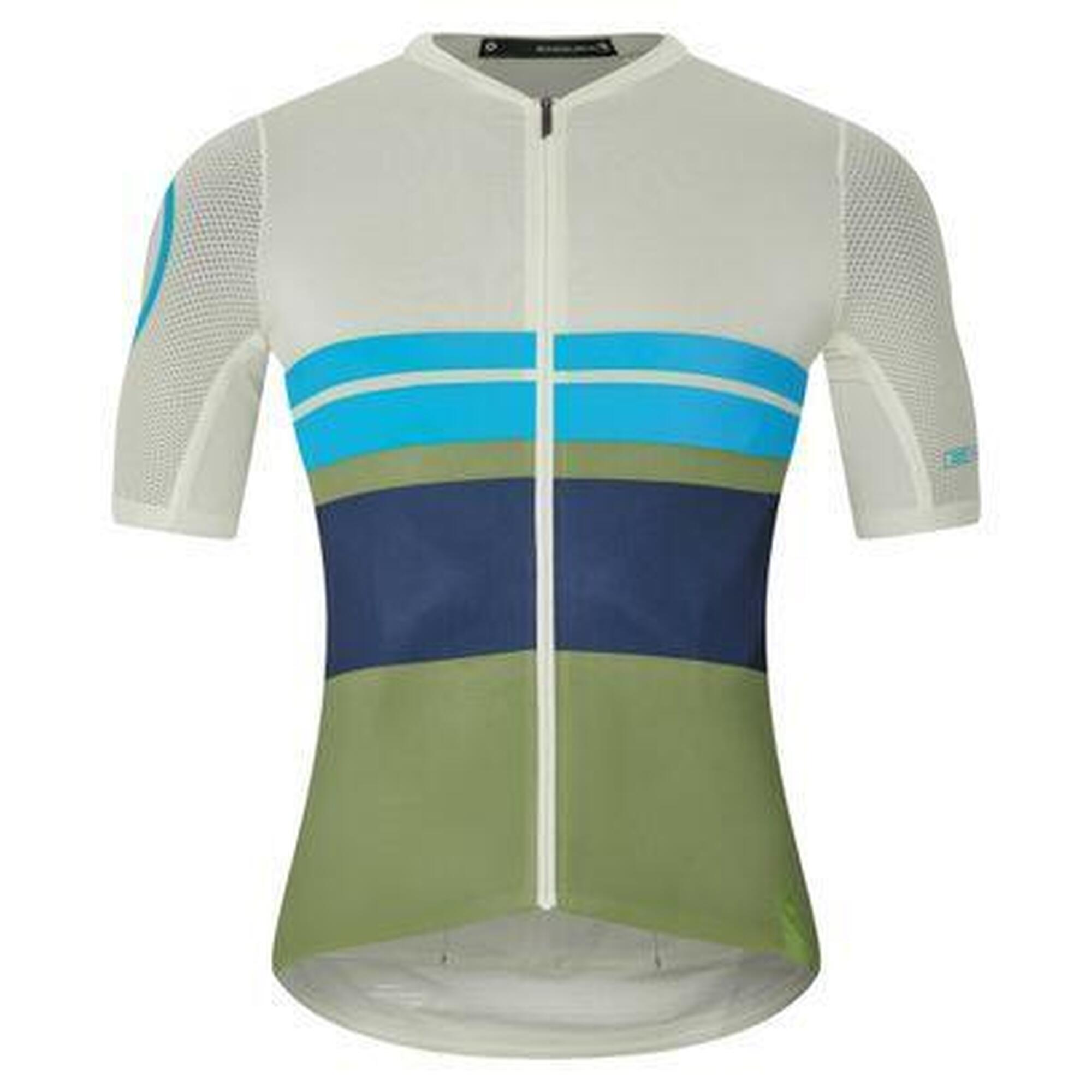 Endura - Maillot Manches Courtes Endura Pro Sl Bleu/vert - Chemise Manches Courtes - Bleu|vert - Decathlon