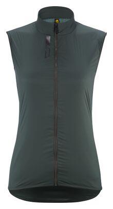 Gilet Sans Manches Femme Mavic Ksyrium Thermo Vert