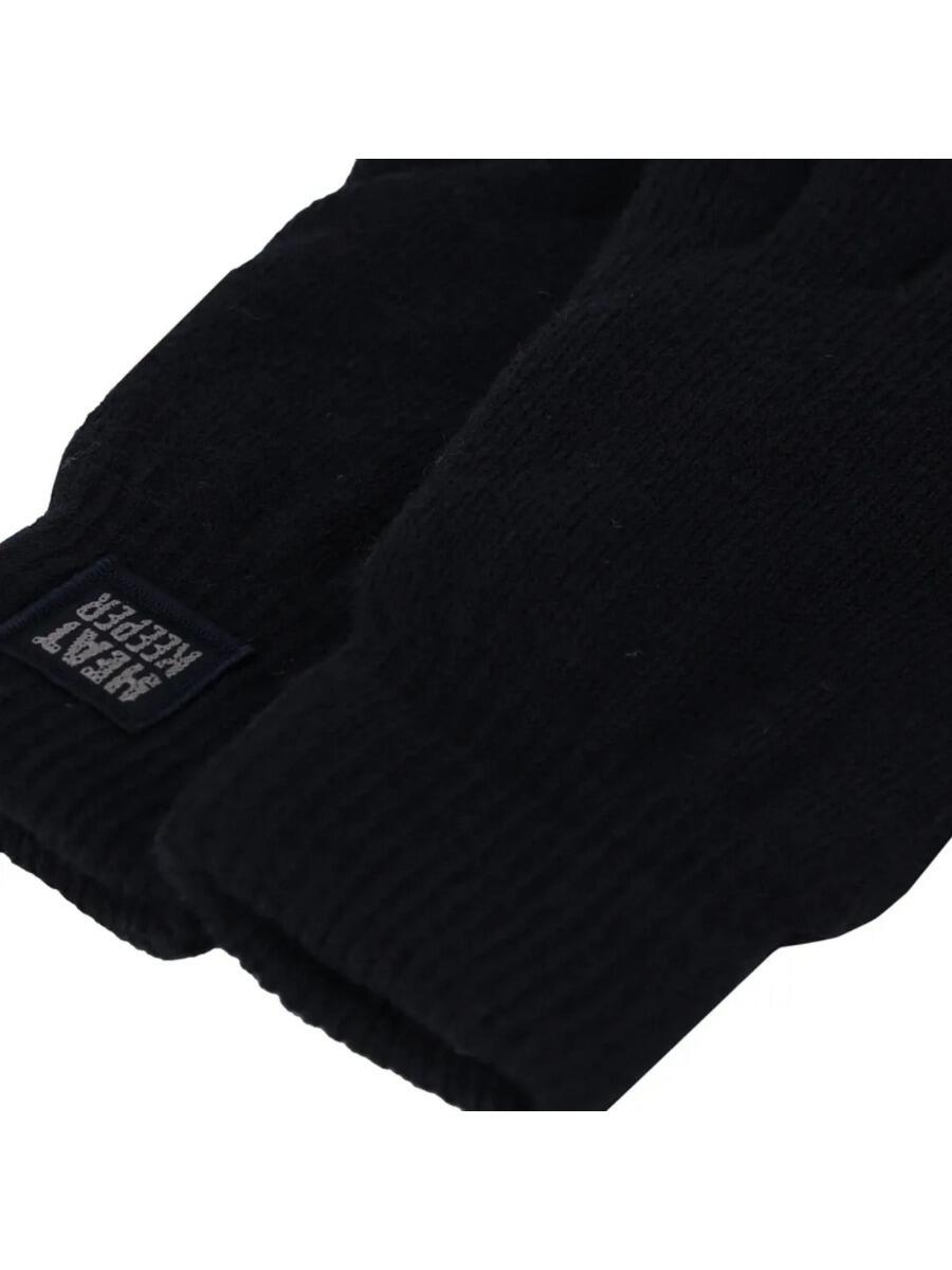 Ensemble Thermique Hiver Femme - Bonnet + Gants + Tour de Cou - Bleu Marine 7/7