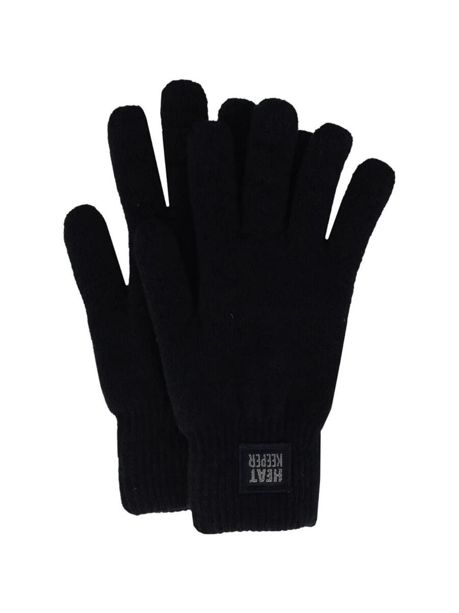 Ensemble Thermique Hiver Femme - Bonnet + Gants + Tour de Cou - Bleu Marine 6/7