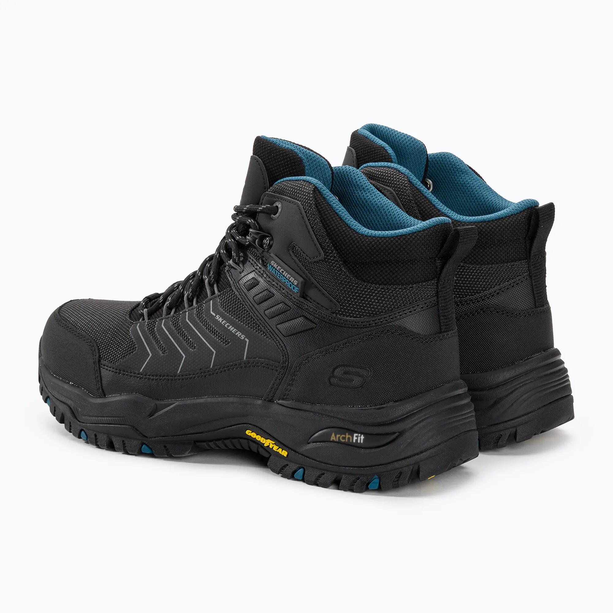 Scarpe da trekking Skechers Arch Fit Dawson Raveno Blu 3/5