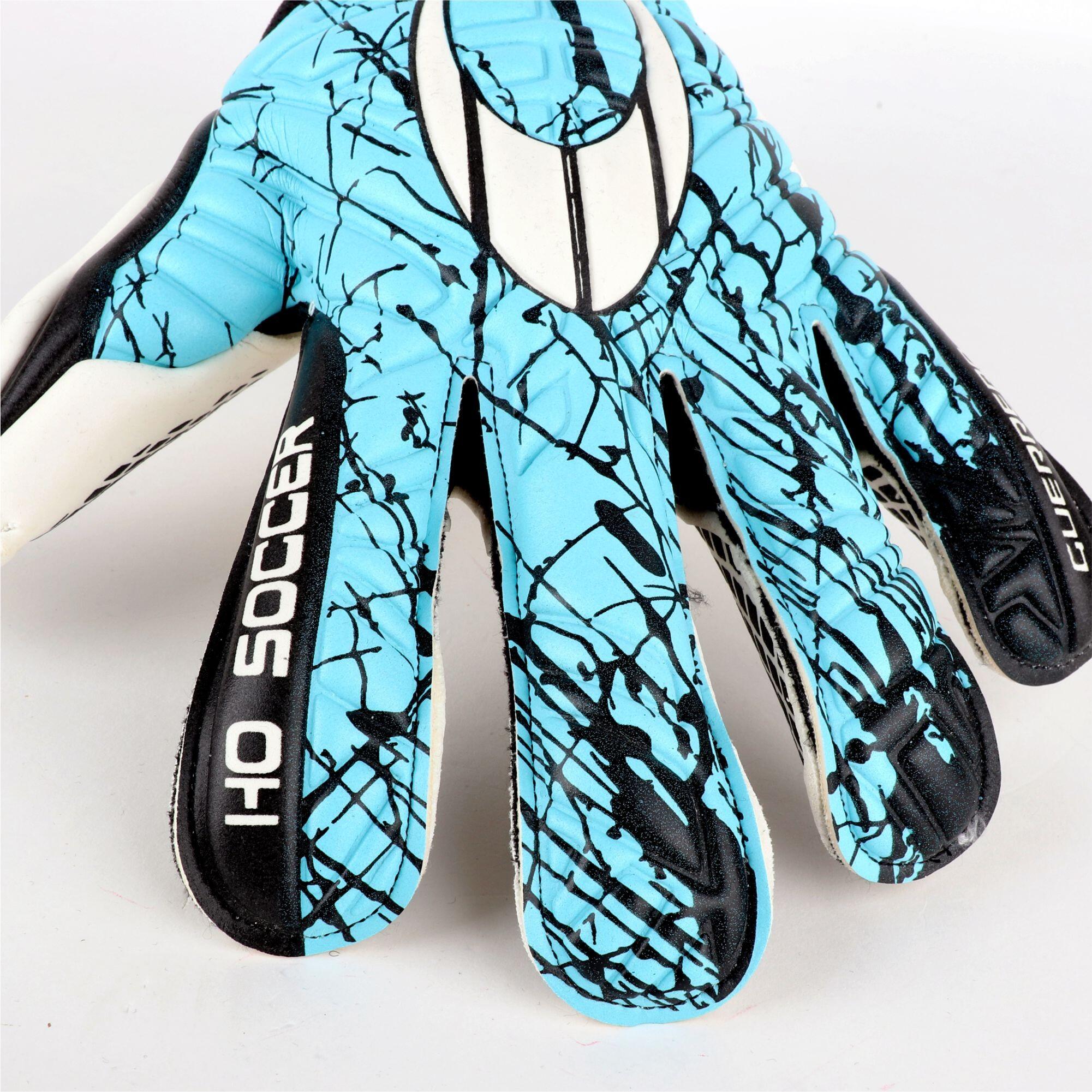Guanti da portiere Ho Soccer per Adulti Guerrero Uniko Kontakt Blu 4/7