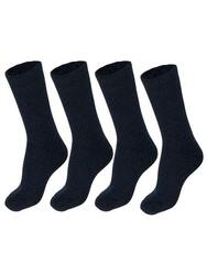 Chaussettes Thermiques Femme - 4 Paires - Jean Foncé