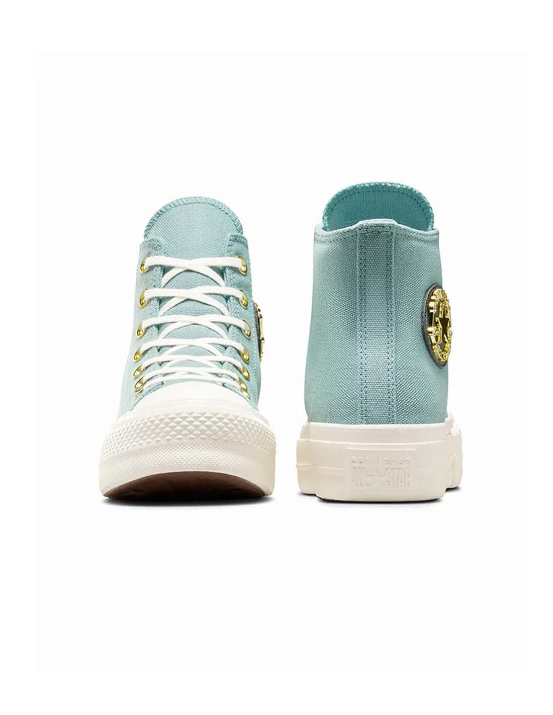 Converse Chuck Taylor All Star Lift Platform Gold - Baskets 5/5
