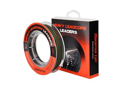 Monster Cat materiał przyponowy Heavy Leadcore Leaders 20 m / 80 kg / 176 lb