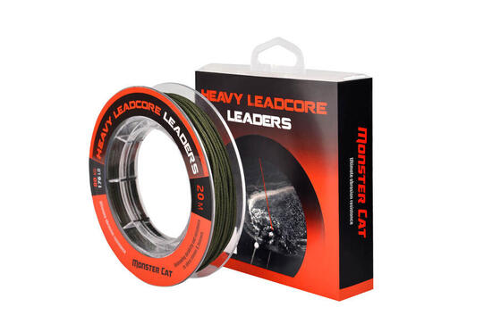Monster Cat materiał przyponowy Heavy Leadcore Leaders 20 m / 80 kg / 176 lb