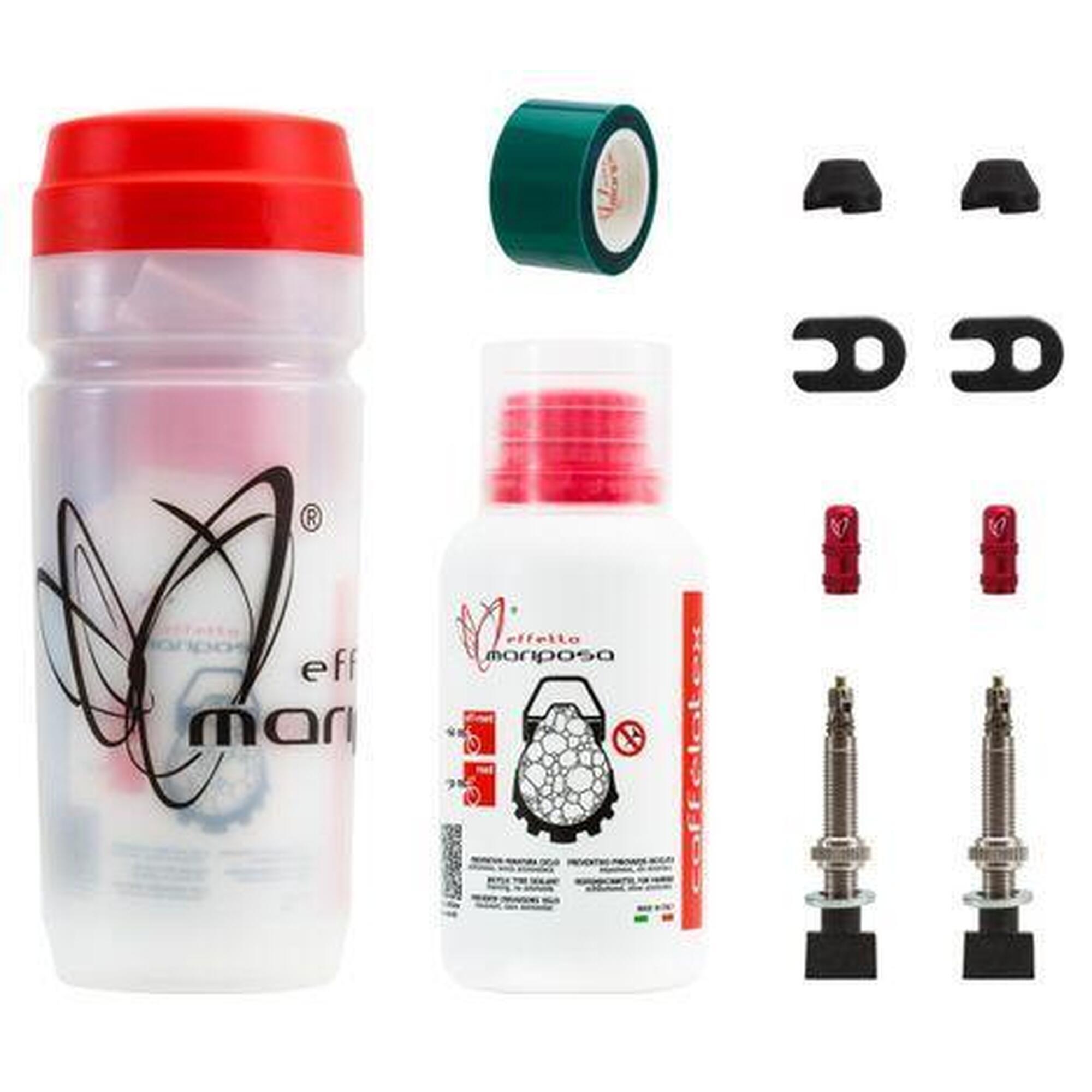 318 - Effetto Mariposa Kit Tubeless Caffélatex - Liquide Anti Crevaison - 250 Ml - Decathlon
