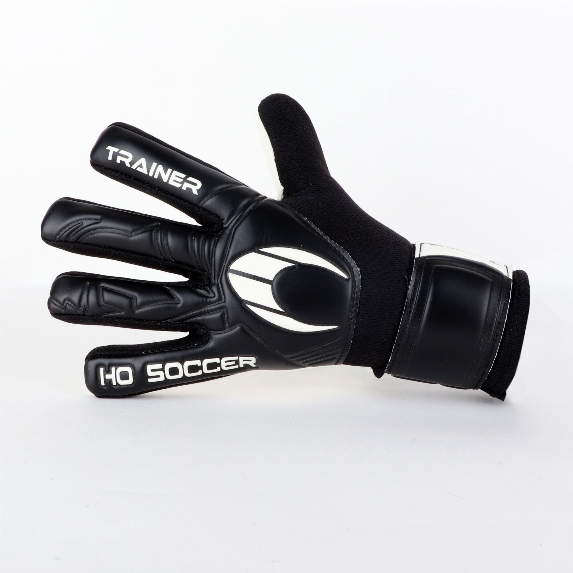 Guante de portero Ho Soccer para niño Trainer Pursuit NG Negro 4/7