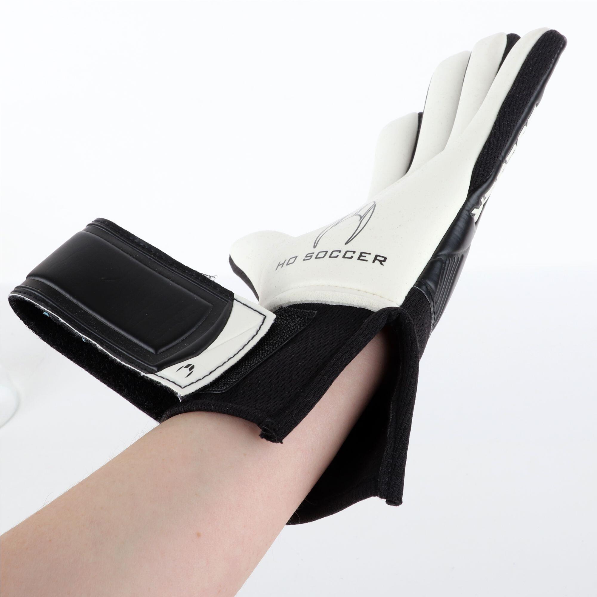 Guanti da portiere Ho Soccer per Bambino Trainer Pursuit NG Nero 6/7