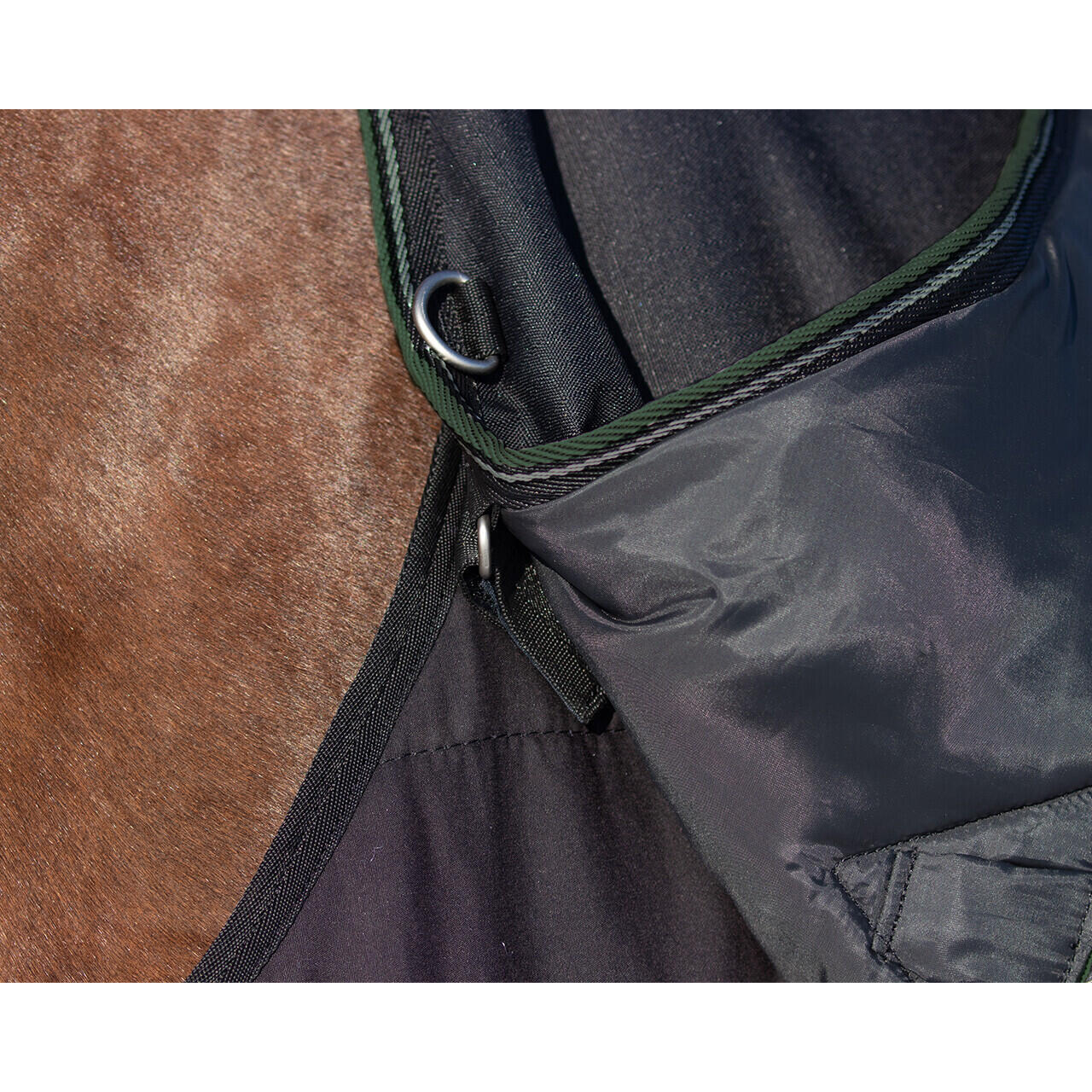 Ensemble couverture combo - sous couverture - couvre-cou QHP Turnout 3/4