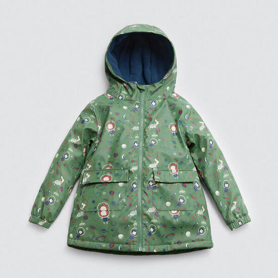 Chubasquero infantil con forro interior polar Cosmos