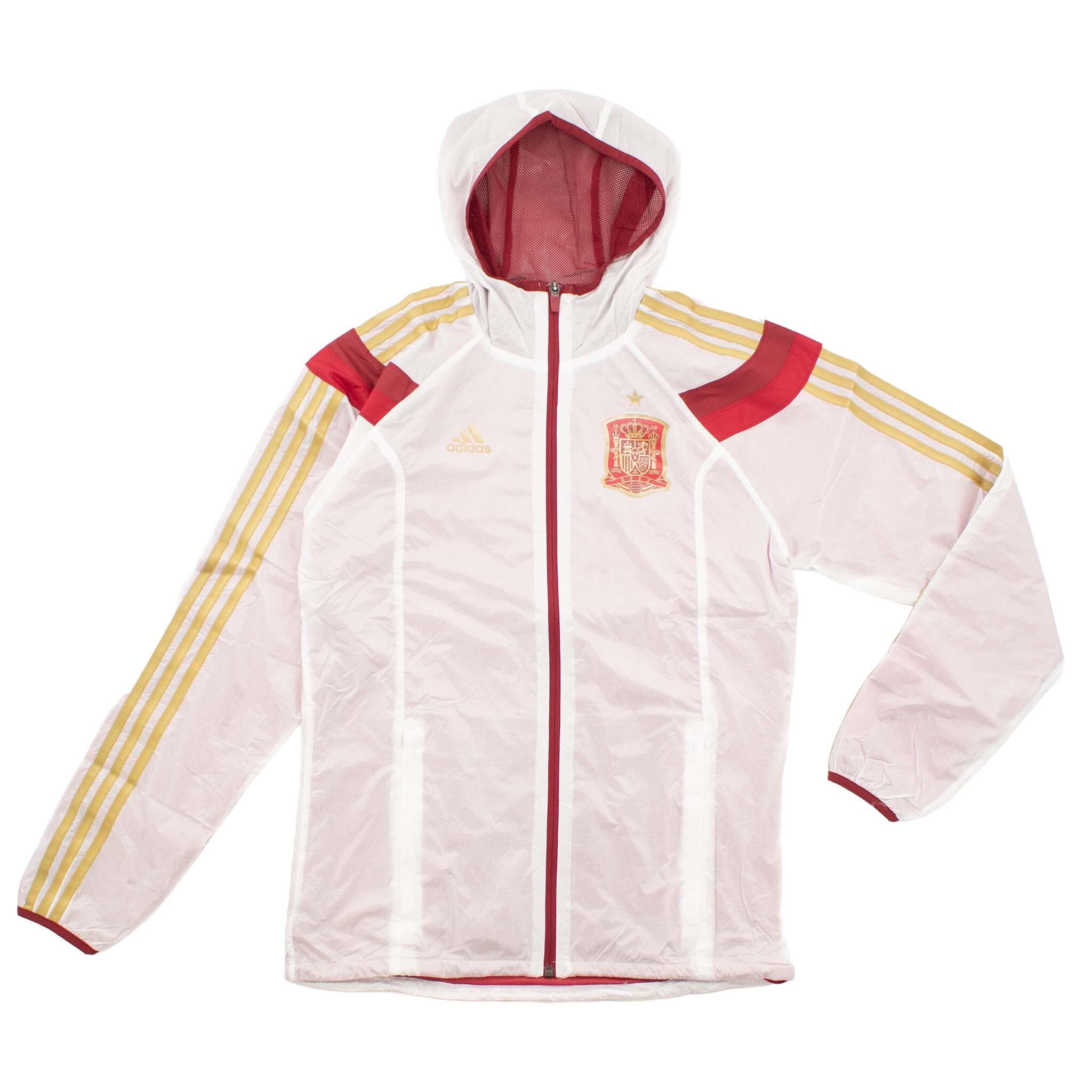 ADIDAS Jacke FEF Spain Anthem Training in Weiß