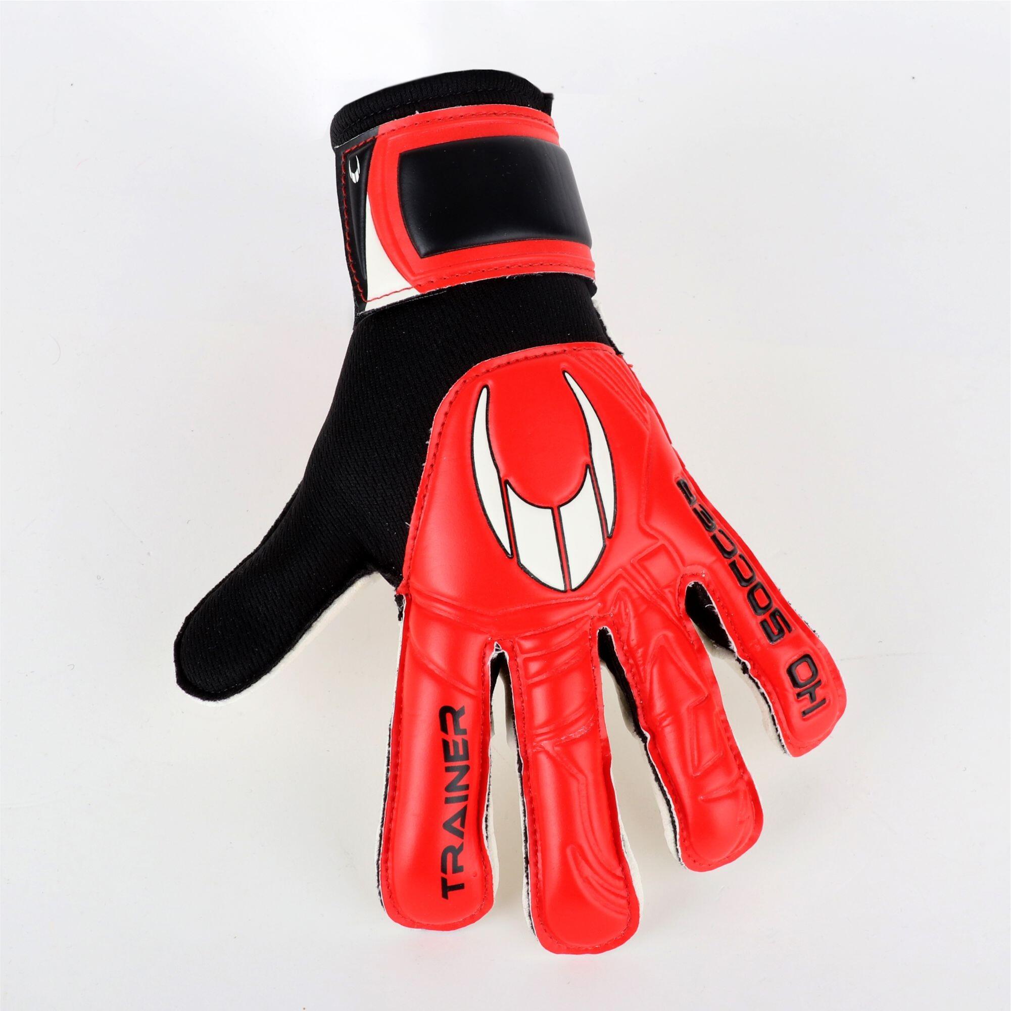 Guanti da portiere Ho Soccer per Bambino Trainer Pursuit Kontakt Rojo 5/7