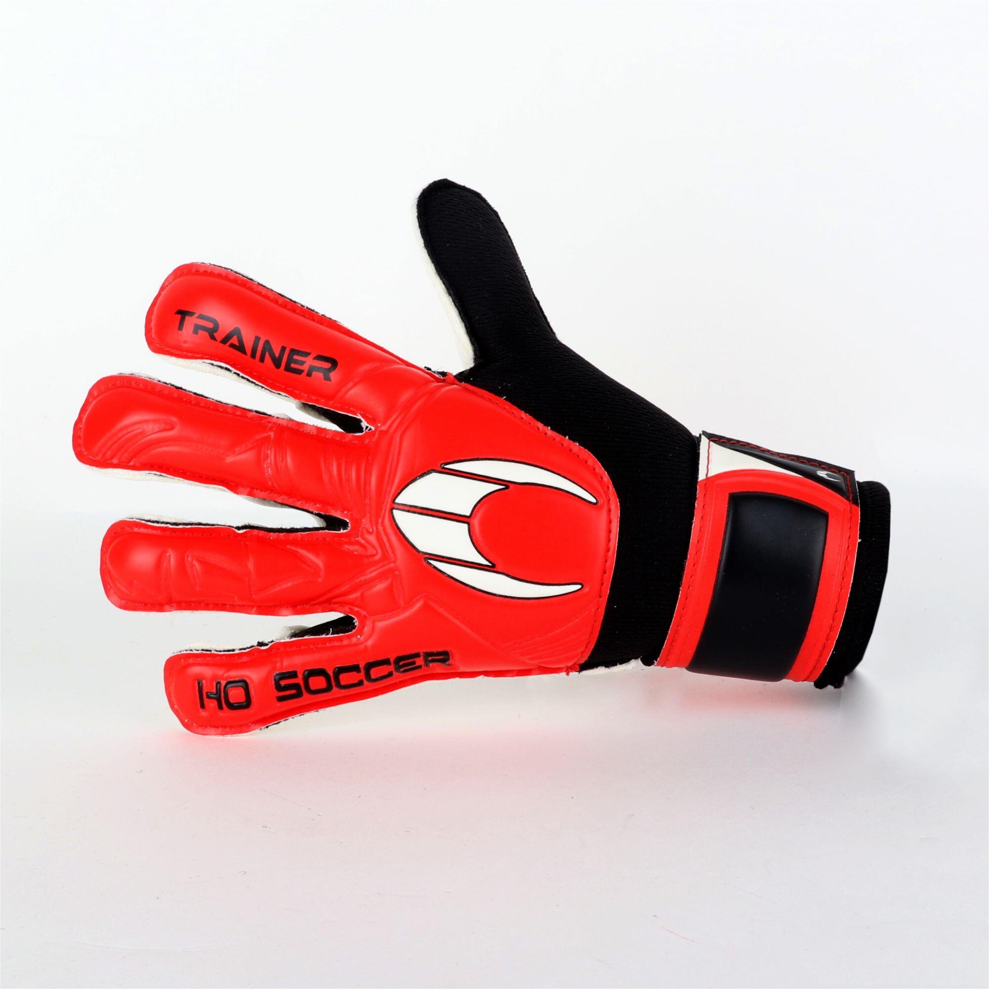 Guanti da portiere Ho Soccer per Bambino Trainer Pursuit Kontakt Rojo 6/7