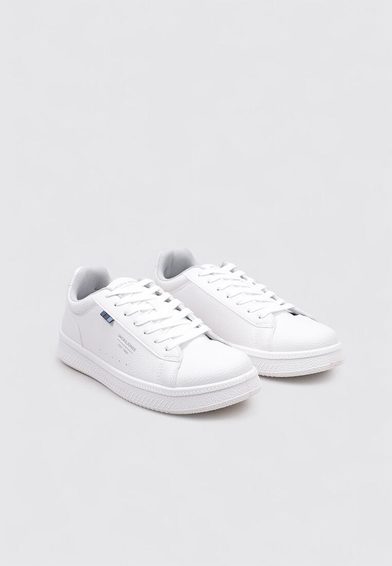 Chaussure de randonnée Baskets Homme Jack&Jones JFWRAVENT TUMBLE PU NUBUCK Blan 2/4