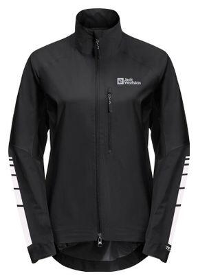 Jack Wolfskin Morobbia 2.5L Regenjacke Schwarz Damen