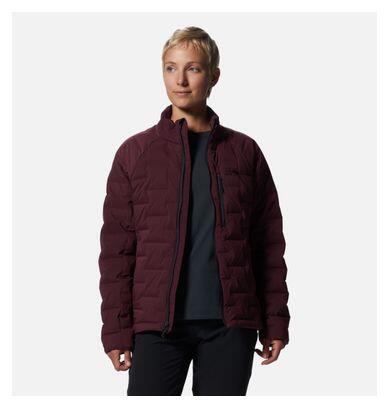 Mountain Hardwear Giacca Stretchdown Donna - Rossa. 7/7