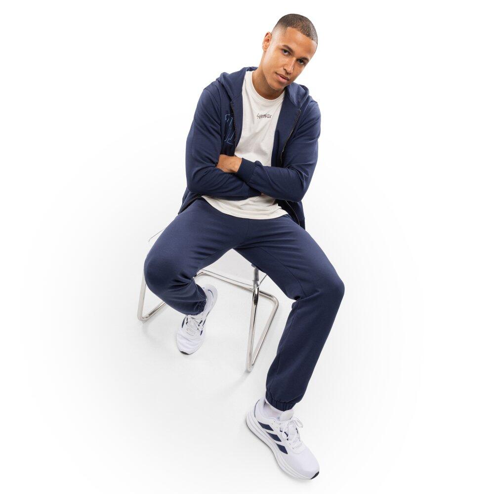Pantalón deporte largo hombre Ibiza lifestyle IBZ Fondo Stone Blue Azul 3/7