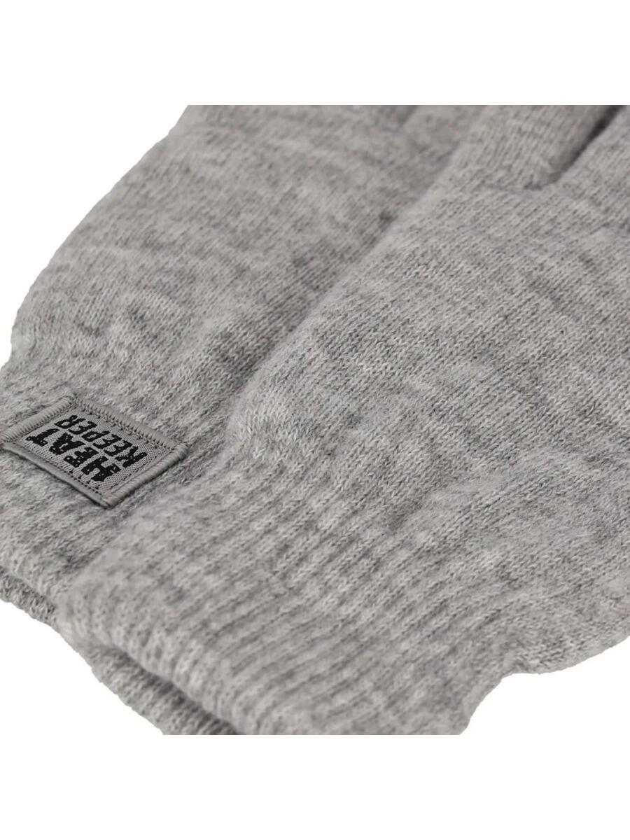 Ensemble Thermique Hiver Femme – Bandeau + Gants – Gris 5/5