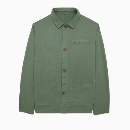 Veste worker Wendel en coton vert kaki