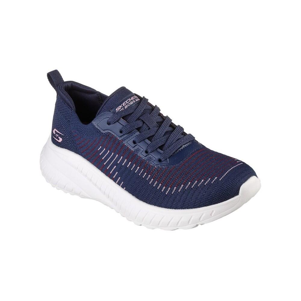 Zapatillas Casual Mujer Skechers Bob Squad Chaos-Renegade Parade  117207-NVMT Az 3/4