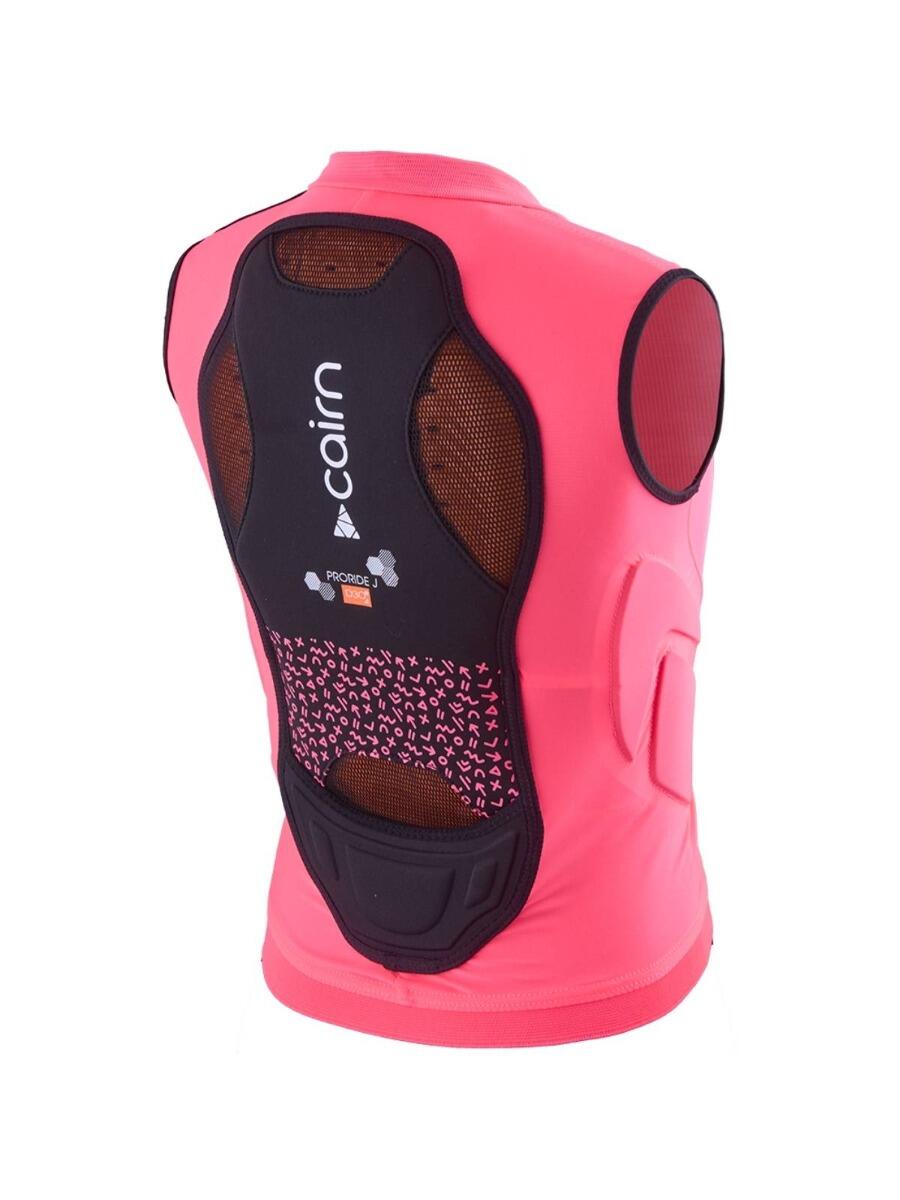 Protector de espalda infantil - Esquí, snowboard, MTB - D3O® - Rosa 2/2