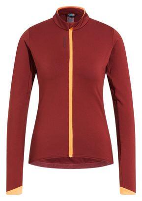 Damen-Radjacke Odlo Full Zip Zeroweight Ceramiwarm Rot