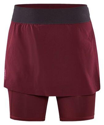 Jupe 2-en-1 Craft Pro Trail Bordeaux Femme