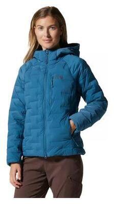 Mountain hardwear stretch down hooded women's jacket