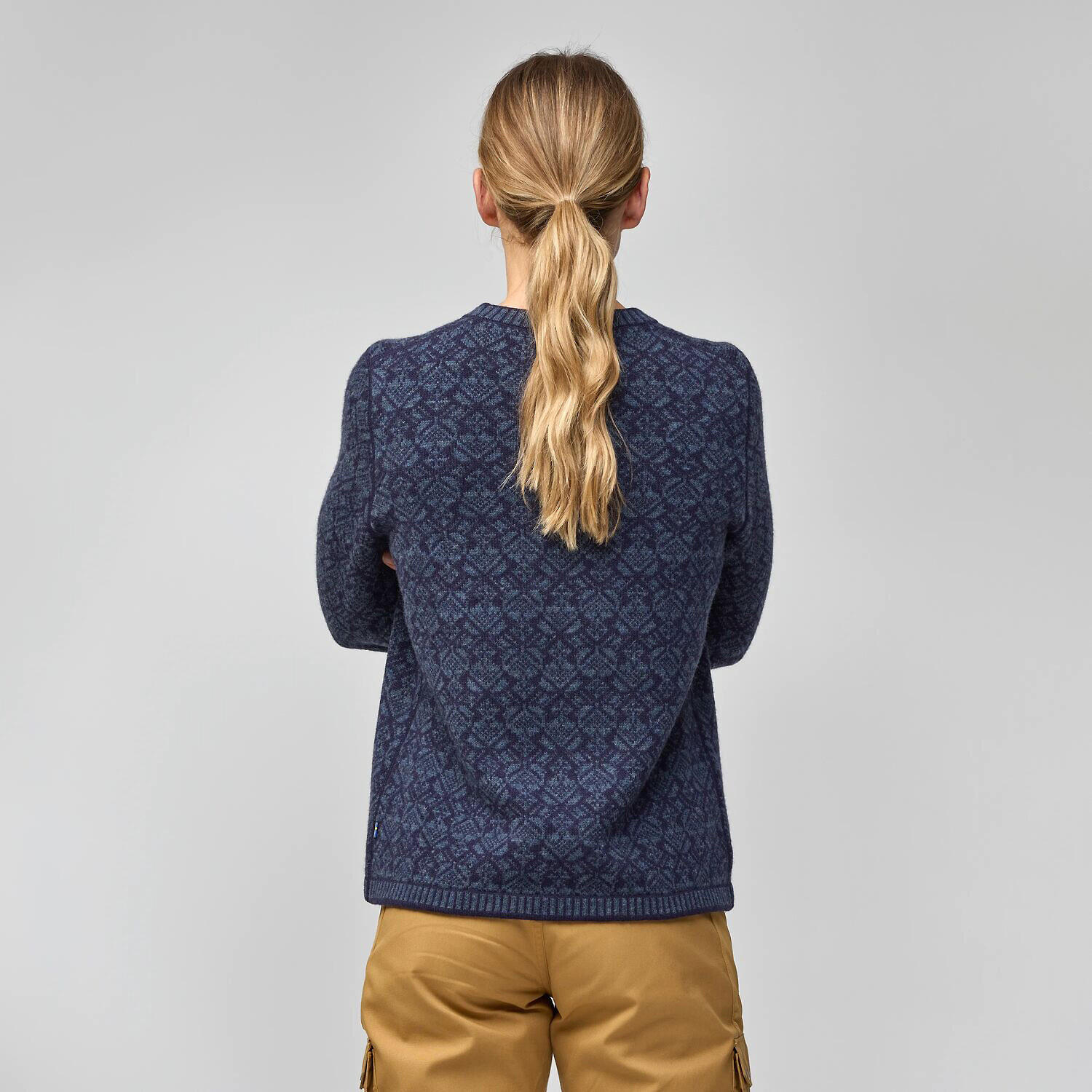 Damen Sweatshirt Snow Round Neck Sweater 4/7