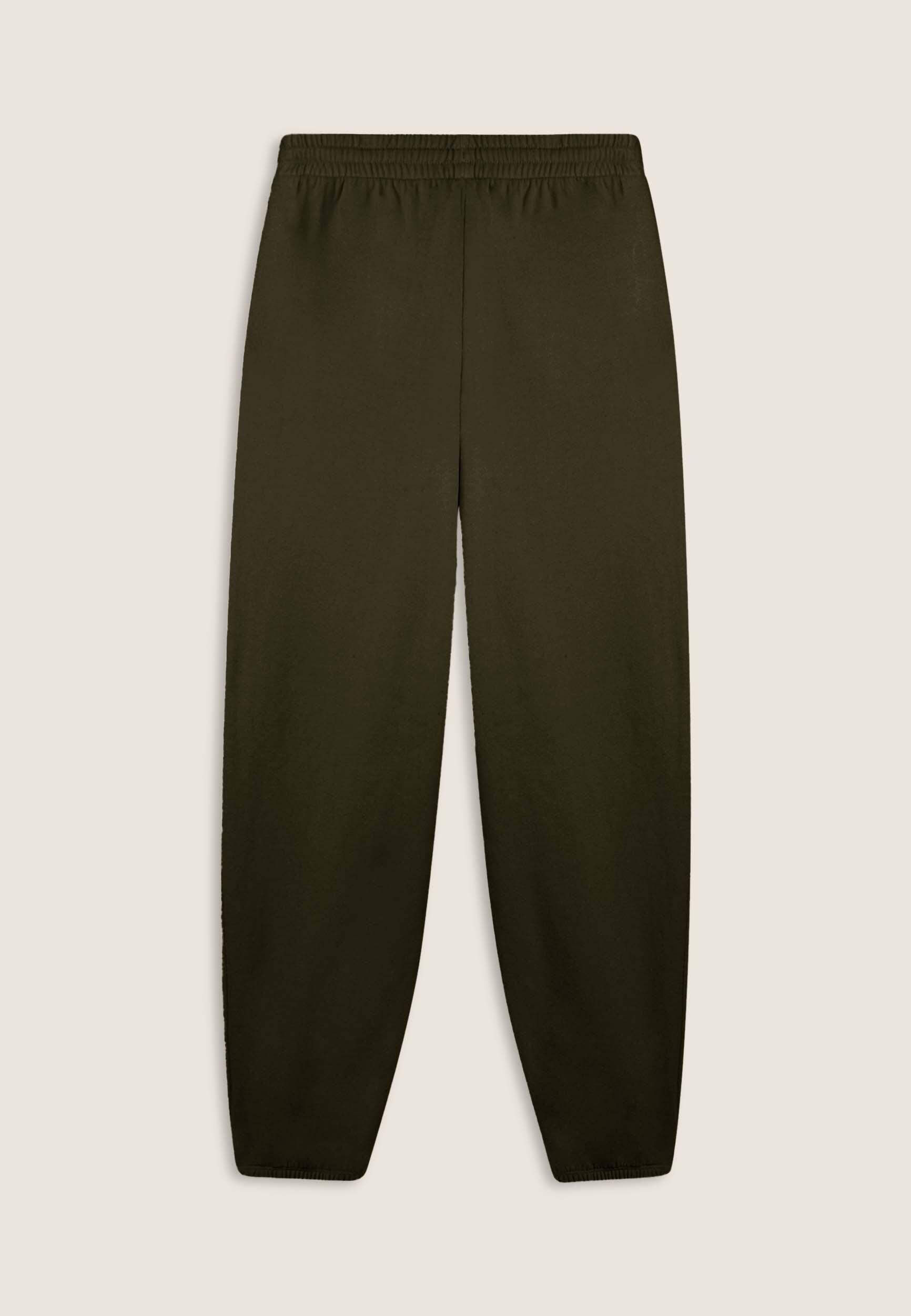 Pantalon en molleton avec imprimé « Flow » et bord froncé 2/3