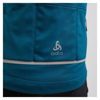 Veste Manches Longues Odlo Zeroweight Warm Bleu 7/7