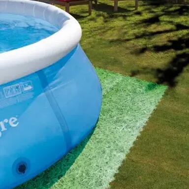 Protective floor blanket for swimming pools 50 x 50 cm Imitation grass