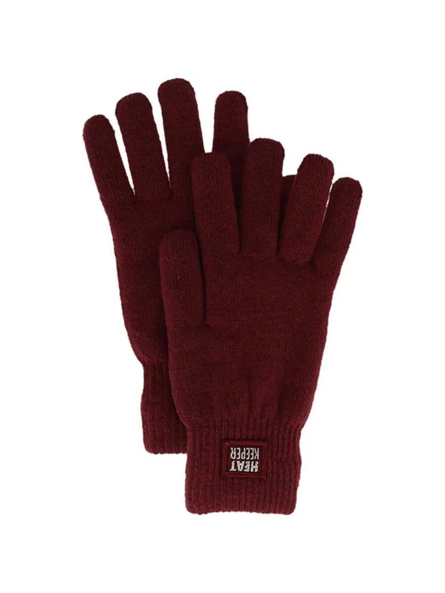 Ensemble Thermo Hiver Femme - Bandeau + Gants - Bordeaux 4/5