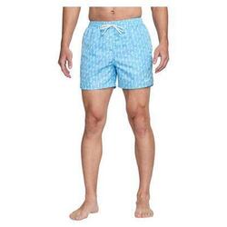 Short de bain homme Nike Swoosh Link bleu clair