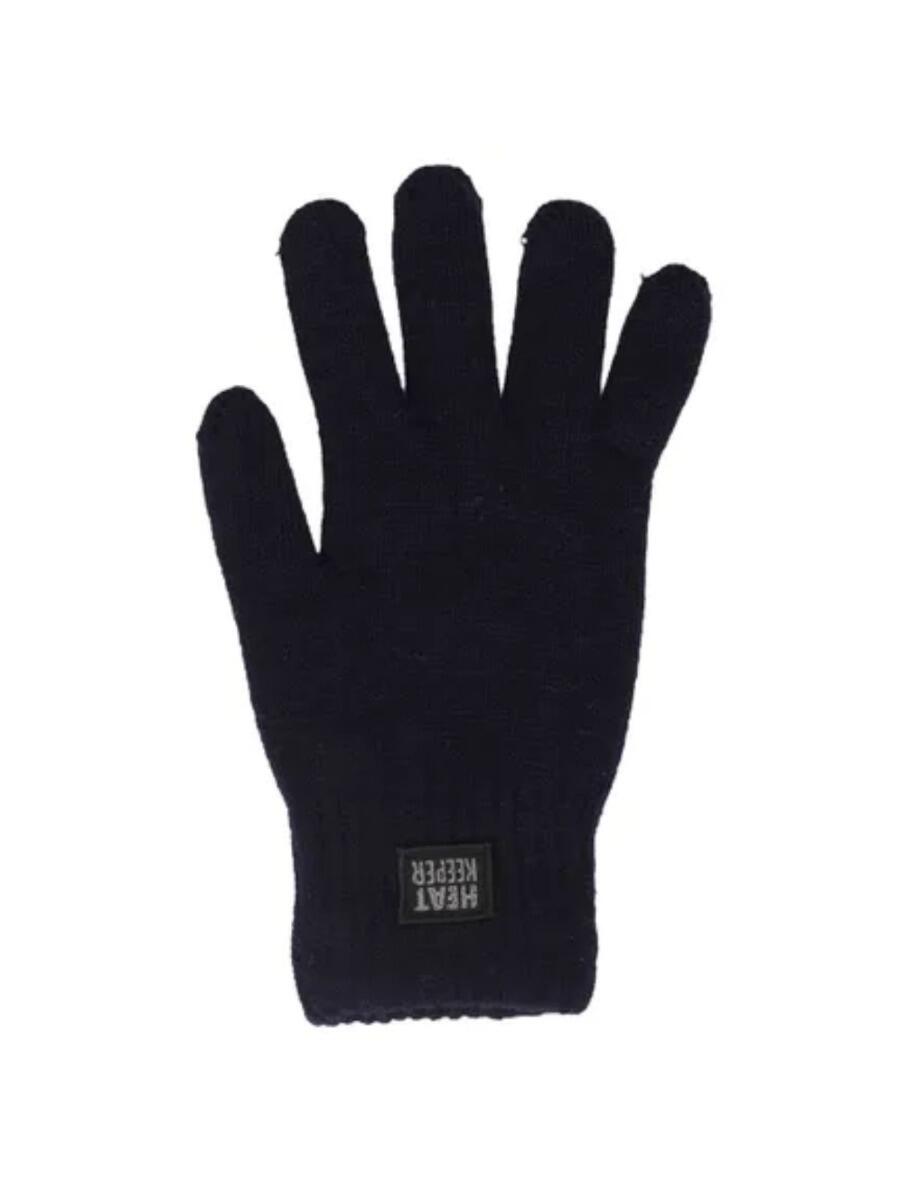 Set Hiver Heatkeeper pour Hommes – Bonnet + Gants bleu marine 3/6
