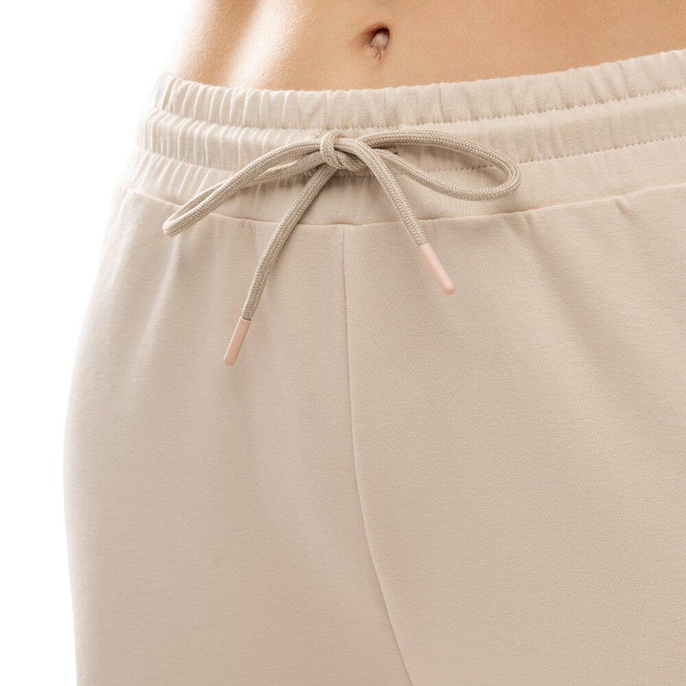 Pantalon de survêtement large en tissu scuba femme Lifestyle IBZ Iboshim Ivory 4/7