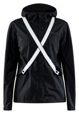 Craft CORE Ride Hydro Lumen Damen Jacke wasserdicht - Schwarz