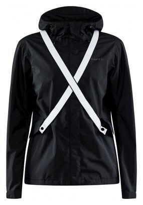 Craft Core Bike Ride Hydro Lumen Waterproof Jacket Black Women