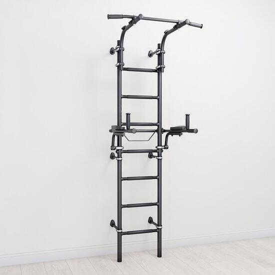 Spalliera ClimbMaxx M9 con stazione per dips pieghevole