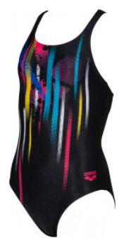 Bañador 1 pieza niña Arena Revelation Pro Back Negro/Turquesa, M