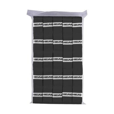 Bag 50 pcs. overgrips head prime tour black