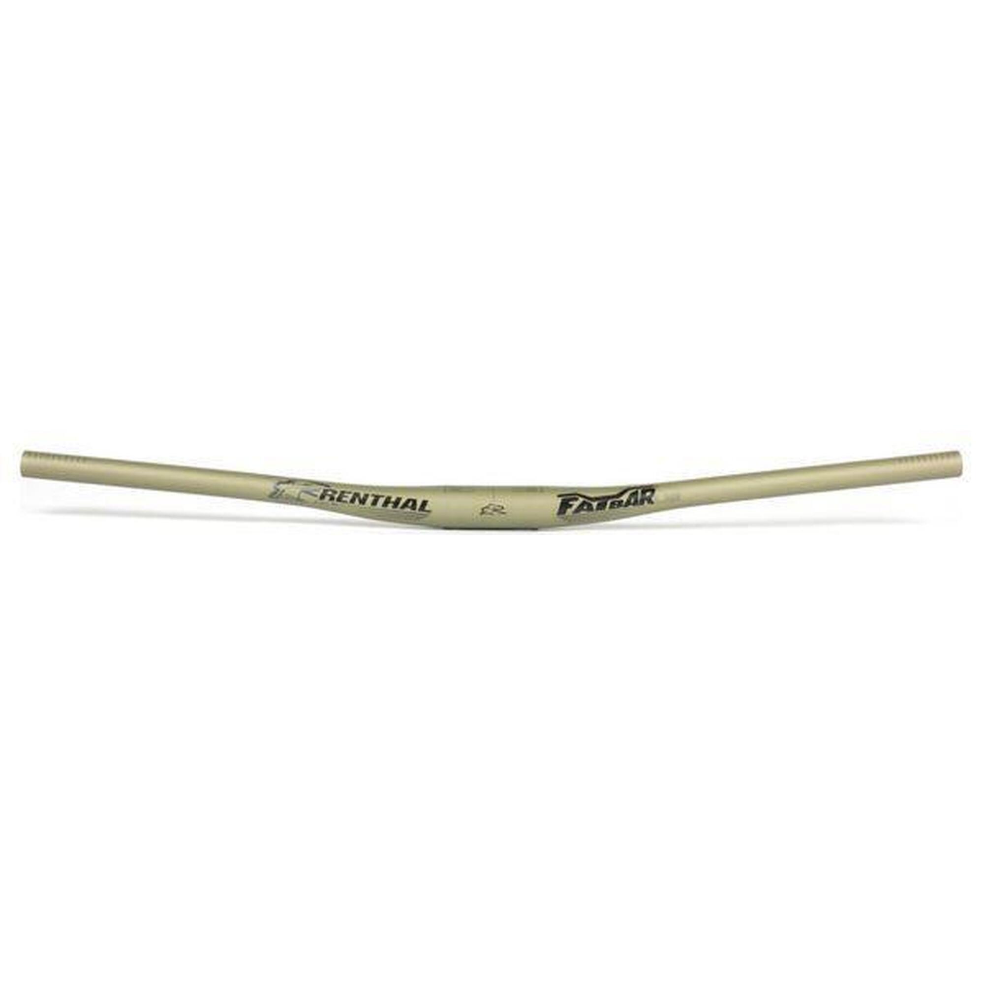 Renthal - Cintre Vtt Renthal Fatbar Light V3 Aluminium 31.8 Largeur 760mm Or - Cintre - Jaune - 40 Cm - Decathlon