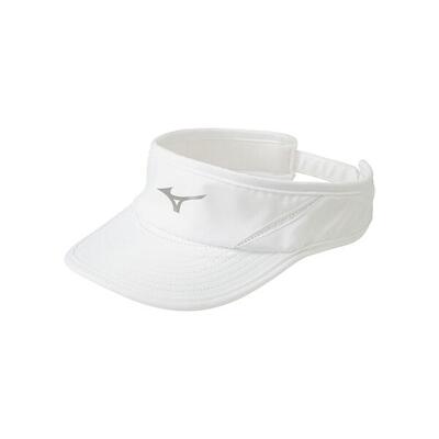 Daszek tenisowy Mizuno Dry Lite Visor biały
