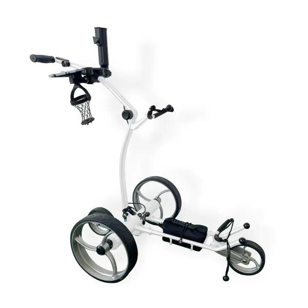 Golfted GT-ASR Elektrische golftrolley aluminium MET afstandsbediening 1/4