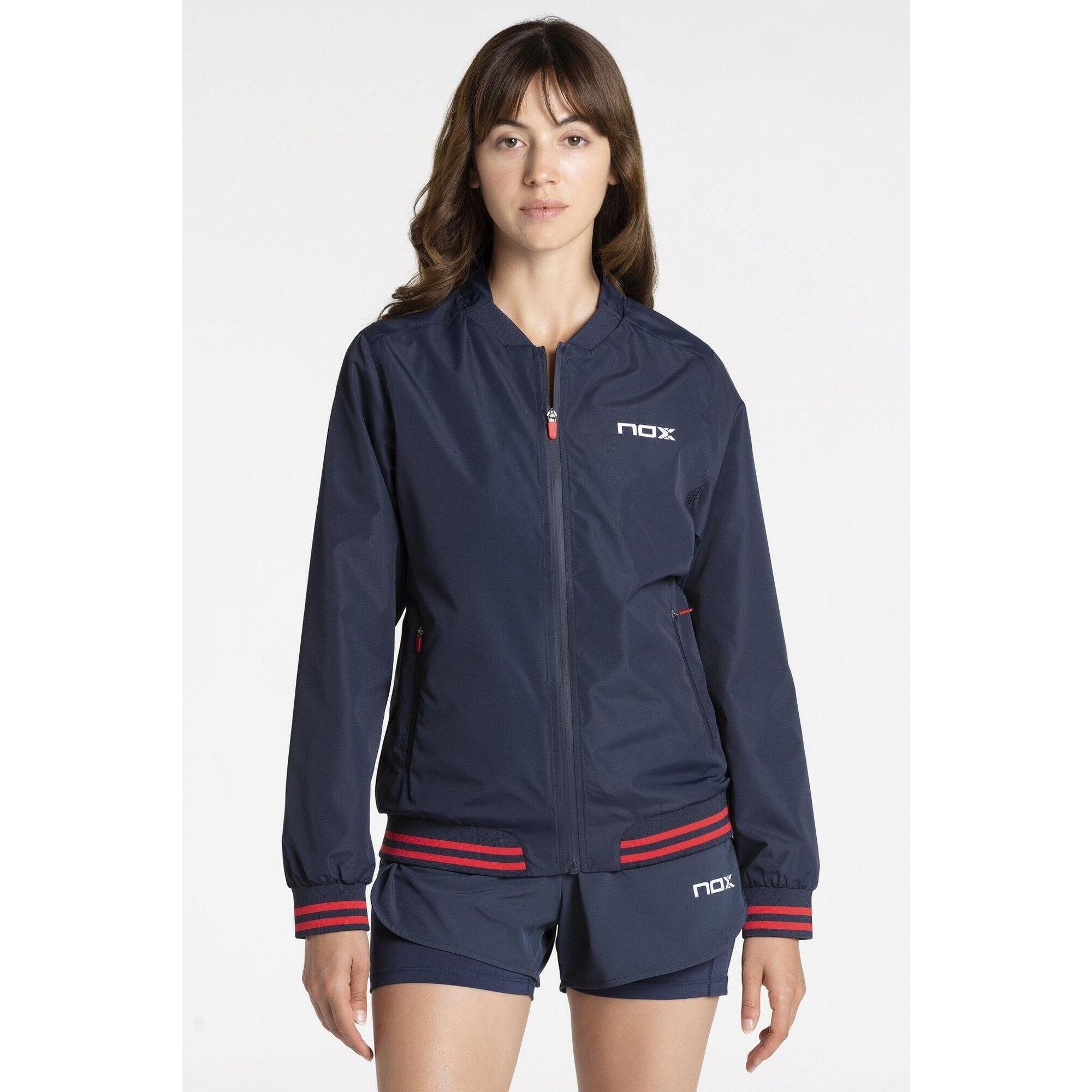 Nox - Coupe-vent Femme Nox Pro Bleu Marine - Coupe Vent - Bleu - Decathlon