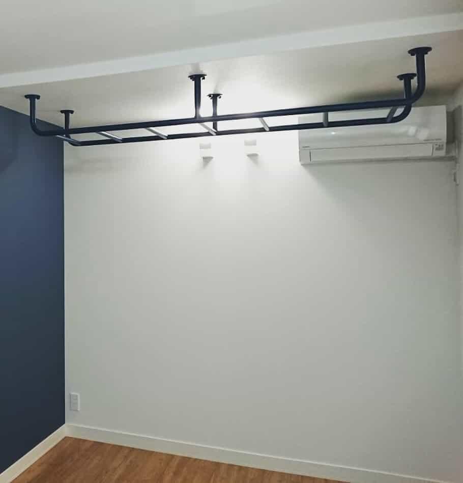 Niños Gimnasia Escalera de Techo Horizontal 55cm Slim Blanco 6/7
