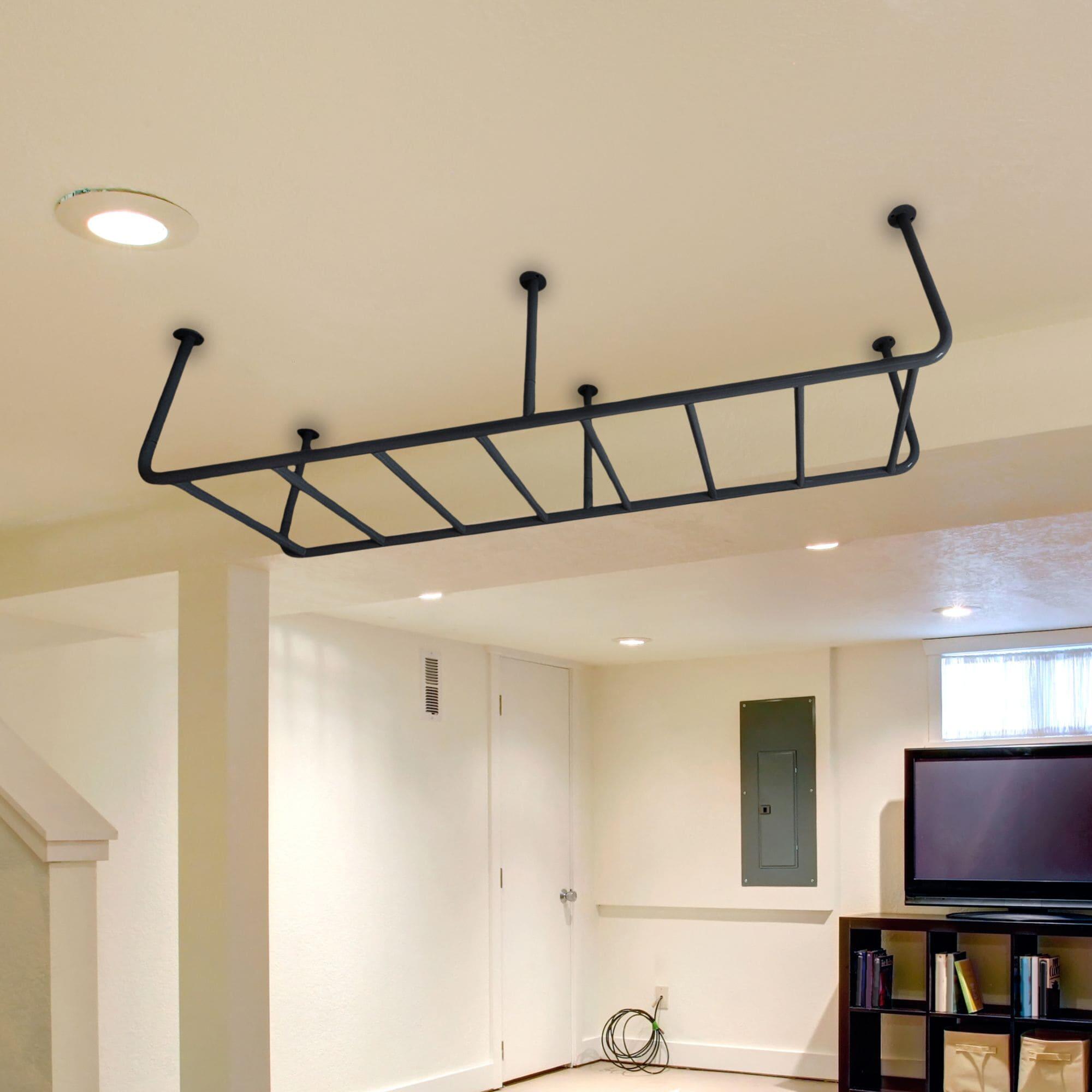 Niños Gimnasia Escalera de Techo Horizontal 55cm Slim Blanco 5/7