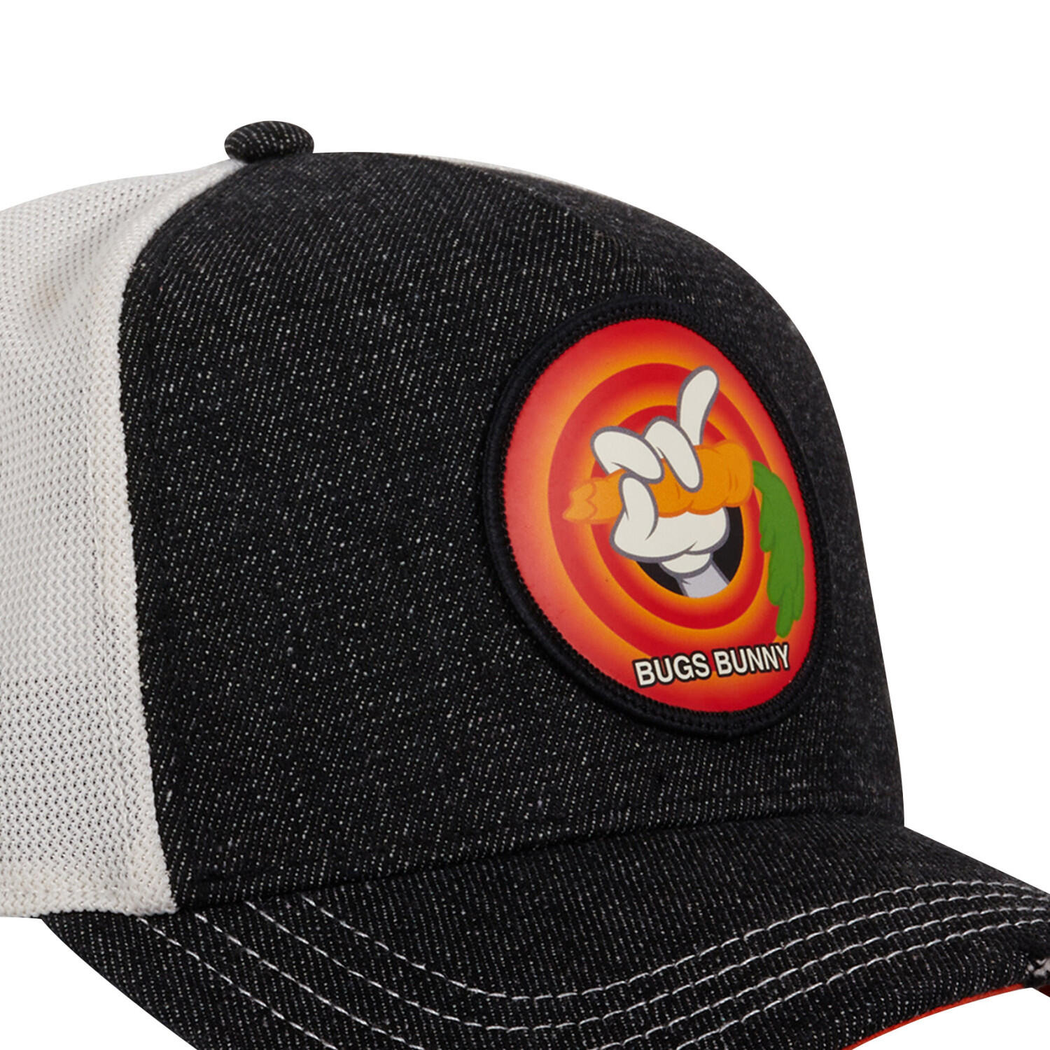 Casquette trucker prémium avec filet Looney Tunes Bugs Hand 2/5
