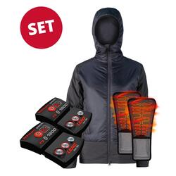 Set Veste Chauffante LENZ PrimaLoft® Femmes + batterie RCB 1800